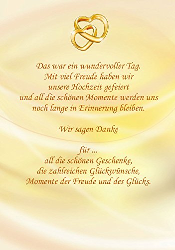 Karten Hochzeit orange – gelb – gold – weiß: Einladungskarten, Dankeskarten, Tischkarten, Menükarten, Bierdeckel, Gastgeschenke oder Hochzeitskarten im Set in unseren Varianten zur Auswahl - 5