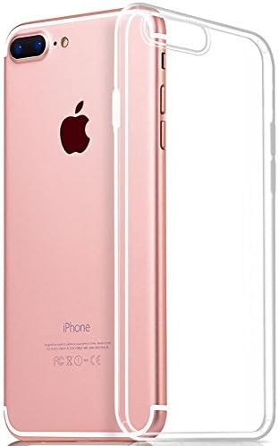 iPhone 8 Plus / 7 Plus Case, Soft TPU Cover Case Shock-Absorption Bumper and Anti-Scratch Clear Back for iPhone 8 Plus and iPhone 7 Plus 5.5"