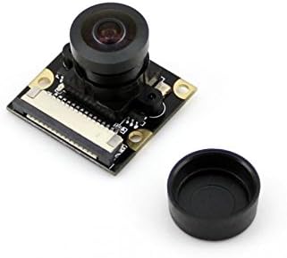 Venel RPI Camera (G)/Raspberry Pi Camera Module, Fisheye Lens, Supports Night Vision, , Wider Field of View, Comes With Infrared LED, 5 Megapixel Ov5647 Sensor