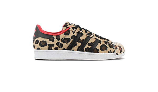 adidas shell toe leopard print