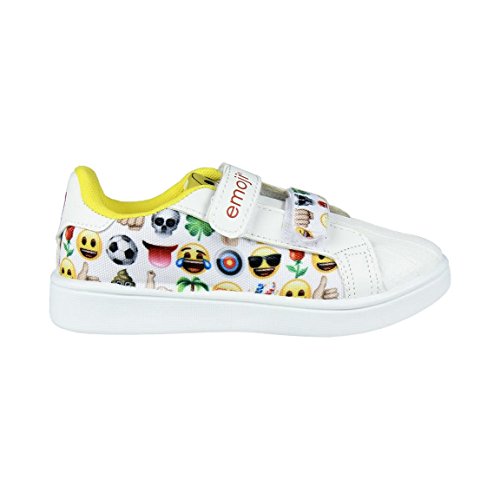 Zapatillas Deportivas Emoji 5308 - Blanc/Jaune - Taille 29 EU