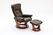 Produktbild Relaxsessel, Fernsehsessel, TV Sessel, Funktionsessel, Hocker, Loungesessel, Lesesessel, Relaxliege, Echtleder, Leder, braun, honigfarben