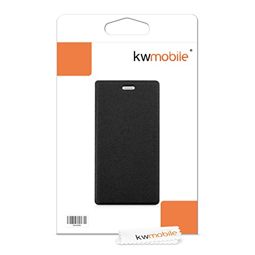 kwmobile Funda para Huawei P8 Lite 2015 - Carcasa con Tapa Tipo Libro para m vil - Case Protector en Negro reviews kwmobile Funda para Huawei P8 Lite 2015 - Carcasa con Tapa Tipo Libro para m vil - Case Protector en Negro