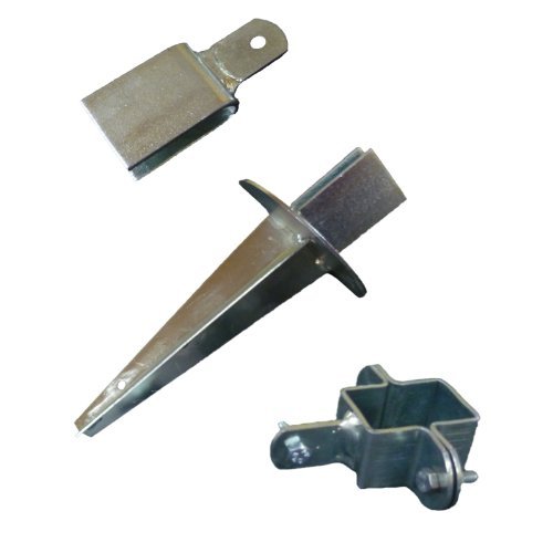 2 Längs-Strebensets Z-Profil Pfahl Wildzaun Forstzaun