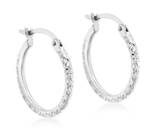 Carissima Gold Damen-Ohrringe 375 9 Karat (375) Weigold  Kristall
