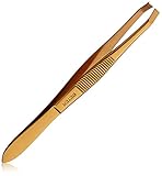 pinzas better soft touch Cromada, 8,3 cm Beter - Pinzas con punta roma recta - 10.4 cm - 1 unidad