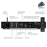 Über WLAN lässt sich Spotify streamen - zusammen mit Weckfunktion, Uhr und Farb-Display wird das Kompaktradio zu einer Alleskönner-Stereoanlage / Digitalempfänger, der sich einfach bedienen lässt