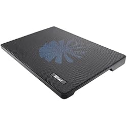 Trust Frio Support de Refroidissement pour Ordinateur Portable jusqu'à 15,6 pouces avec Grand Ventilateur