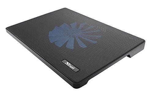 Trust Frio Support de Refroidissement pour Ordinateur Portable jusqu'à 15,6 pouces avec Grand Ventilateur
