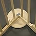 Room divider / playpen Max XL 180-240cm, wood, 3 elements