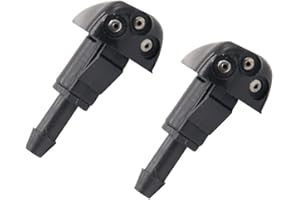 CALIWILL 6 PCS Car Front Window Washer Jets Car Windshield Spray Nozzle Sprayer Single Hole Water Sprayer Jet for Hyundai Kia 98630-YY000