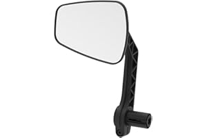ZEFAL ZL Tower 56 Rétroviseur Velo Guidon Compatible Vélo Électrique Grand Miroir - Ville et Loisirs - Réversible - Rétroviseur Gauche ou Droite - 56 cm²