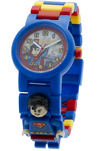 LEGO Unisex-Armbanduhr DC Universe Superman Analog Quarz Plastik 8020257