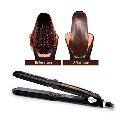 Biback Wide Panel Far Steam Infrared Hair Straightener Anion Curler Wet And Dry