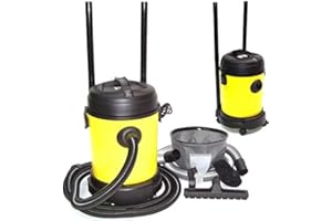 D&L 55098 AWZ Aspirateur de bassin 25 l Aspirateur à boue Aspirateur à sec Filtre Nettoyant piscine