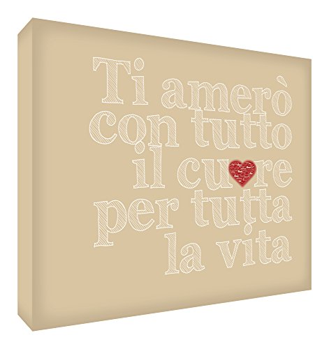Feel Good Art whhrt-a5blk-01it Token Decorative Acrylic 10.5 x 7.4 x 2 cm beige