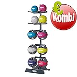  tiguar Smart - Soporte para balones medicinales con 10 balones medicinales (1-10 kg)