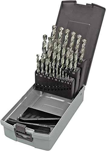 KEIL 302 501 113 Metallbohrersortiment HSS DIN 338 geschliffen, Split Point, 25-teilig Ø 1,0-13,0 mm um 0,5 mm steigend, in RoseBox plus Sonax Professional Bohr- und Schneidöl, 400ml - 2