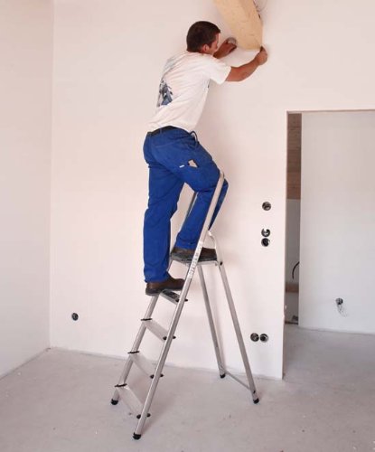 Preisvergleich Produktbild ZARGES 4 Stufen-Stehleiter Z200, einseitig