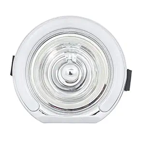 UNO Minda FF-5002BKTDACC Fog Lamp Kit CR RIM and CLR Glass with DRL for Bolero