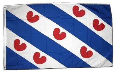 Flagge Niederlande Friesland - 90 x 150 cm