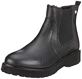 Golddetails an der Sohle s.Oliver Damen 26470-31 Chelsea Boots, Schwarz (Black 1), 40 EU