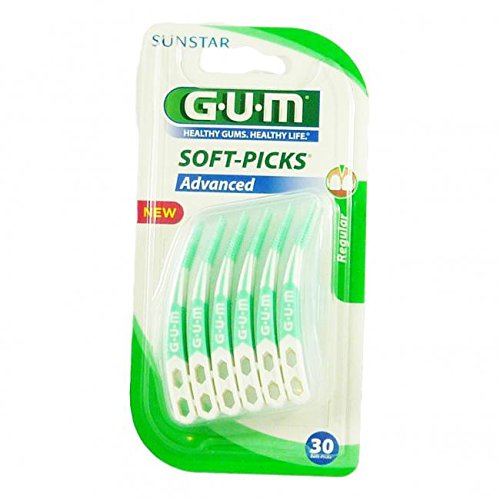 GUM Soft-Picks Advanced Regular+ Reise-Etui, 30 St