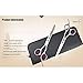 Surker Professional Hairdressing Scissors 6 inch Scissors Set With Comb And Hair Clippers Self Hair Cutting Case