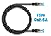 Produktbild Netzwerkkabel CAT6 - 10,00 Meter - schwarz