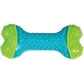 KONG CoreStrength Dental Bone for Dogs, Small/Large | Chew Bone with Durable Multilayer Core, Textured Body for Cleaning Teet