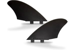 E8 FIN SYSTEM Surf Twin Fin Ktw f1, kompatibel mit Fusion, FCS II und Future (S1 FCS Fusion)