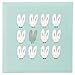 Produktbild Goldbuch Baby-Fotoalbum, Cute Bunnies, 25x25 cm, Leinenstruktur, 60 weiße Seiten, Pergamin-Trennblätter, Blau, 24 038