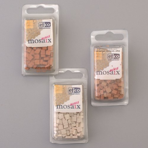 mosaicmicros 5 x 5 x 3 mm 10 G 100 Keramik glasiert Mini Mosaik Fliesen, Grün - 2