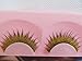 1 pair quality boxed silver or gold glitter effect thick false fake extensions eyelashes for fancy dress or night out - by fat-catz-copy-catz (#548 gold glitter lashes)