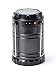 Produktbild YSCYLY Camping Solar Laternen Solar/DC Wiederaufladbare Wasserdicht Stoßfest Batteriebetriebene Ultra Bright LED Camping Lampe,Black
