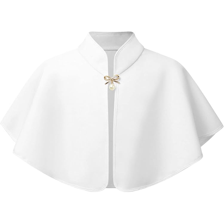 Châle Mousseline Fille SamHeng - Cape Princesse Dentelle Pour Mariage & Fête