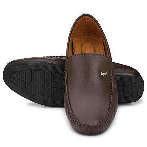 33 OFF on Brandlance Men's Casual Loafer Brown L04 on Amazon