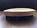Beard Brush - 100% Wild Boar Bristles - Natural Sustainable Wood - Ideal for Beard Grooming with Oils, Balms, Waxes and Butters