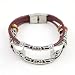 Produktbild ersatzarmband Ersatz Retro Metall Lederarmband Piraten-Stil Armband Band Armband Vintage Manschette Armband Rock Punk Biker Armband Geflochtene Seile Für Fitbit Alta/Fitbit Alta HR Watch