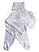 Long sleeve layered vest and top trouser set (3-6 Months, White)