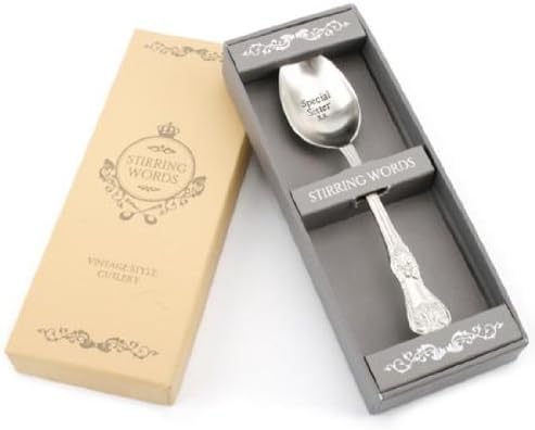 Stirring Words - 'Special Sister xx' Large Spoon
