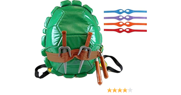 turtle shell bookbag