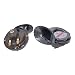 2 Pcs Snail Shaped Two Tone Compound Horn Trumpet Black for Car RS.4075.00