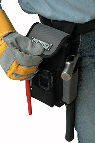 Stanley Gürteltasche, doppellagiges Denier Nylon, großes Hauptfach, Mobiltelefontasche, Werkzeugtasche, 1-93-329 - 3