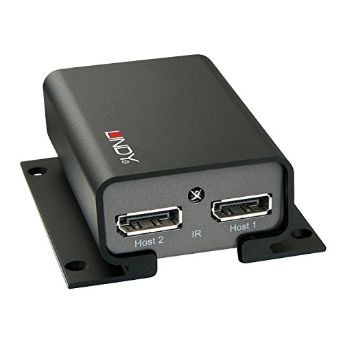 Preisvergleich Produktbild LINDY 38420 DisplayPort Switch, Verteiler, mit 2 Anschlüssen