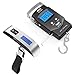 Produktbild Dr.meter Digitale kofferwaage Gepäckwaage und Fischwaagen 110 Pfund/50 kg Elektronische Hängewaage Digitales Display Gepäckwaage, Hintergrund beleuchtetes Display, Silber/Schwarz