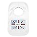Patchwork Union Jack 0-3 Months Baby Bib. This is a great product that can be personalised to your requirements ( please see main discription for full details ) Ideal gifts and presents for weddings, Christenings, Birthdays, Christmas etc...