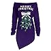 Price comparison product image Bestoppen Christmas Dresses, Women Xmas Print Letter Dress Ladies Christmas Tree Long Sleeve Party Dresses Christmas GiftChristmas Gift for Women