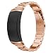 Produktbild Gear Fit 2 Armband,SongNi® Luxury Fashion Stailess Steel Wrist Armband Bracelet Replacement Strap for Samsung Gear Fit 2 SM-R360(Rose Gold-Stailess Steel)