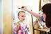 Kids Rule Giraffe And Monkey Plastic Roll-Up Height Measuring Chart. Includes FREE Mini Sharpie Marker Pen, Measures From Birth To Adult. Choice Of 2 Designs